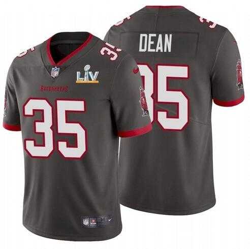 Nike Men & Women & Youth Buccaneers 35 Jamel Dean Gray 2021 Super Bowl LV Vapor Untouchable Limited Jersey,We sell and wholesale Nike Men & Women & Youth Buccaneers 35 Jamel Dean Gray 2021 Super Bowl LV Vapor Untouchable Limited Jersey on line form chian!
